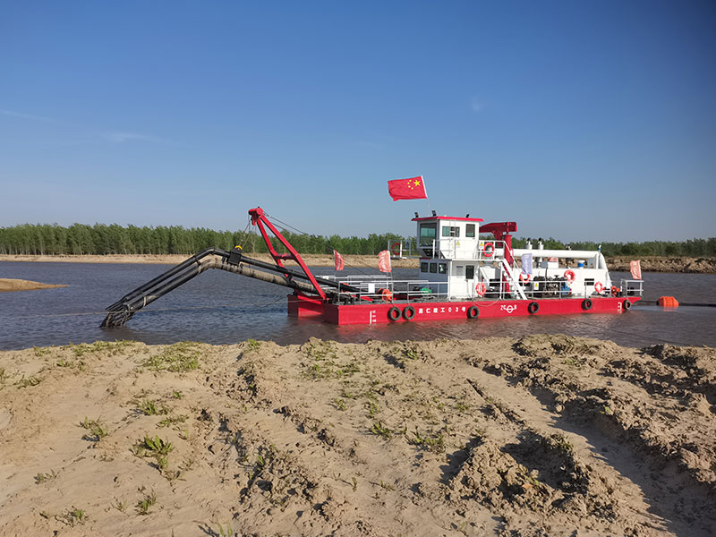 射流式抽沙船
