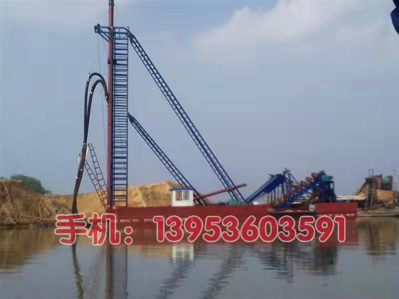 钻探式抽沙船
