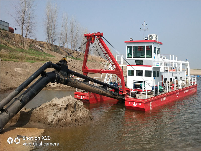 射流式抽沙船